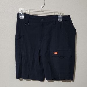 Kastking Shorts Mens Size 36 Navy Blue Cargo